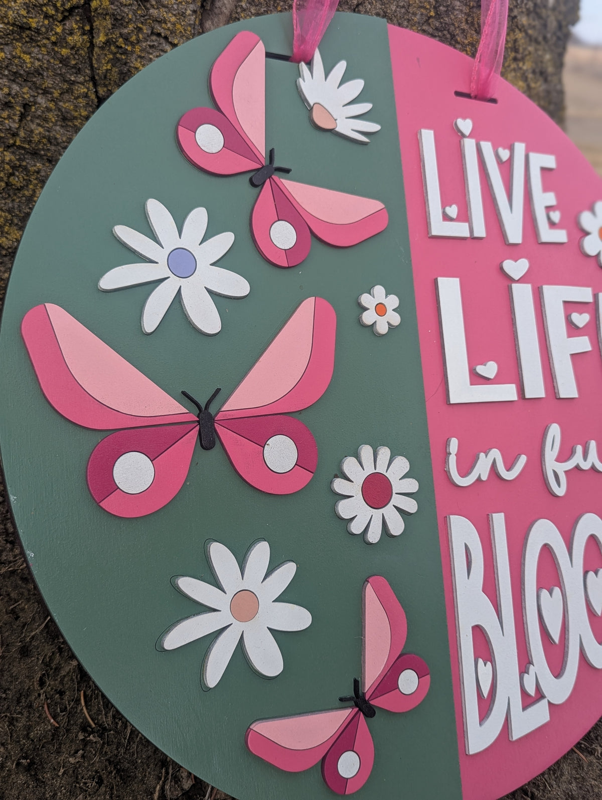 Love Life Door round