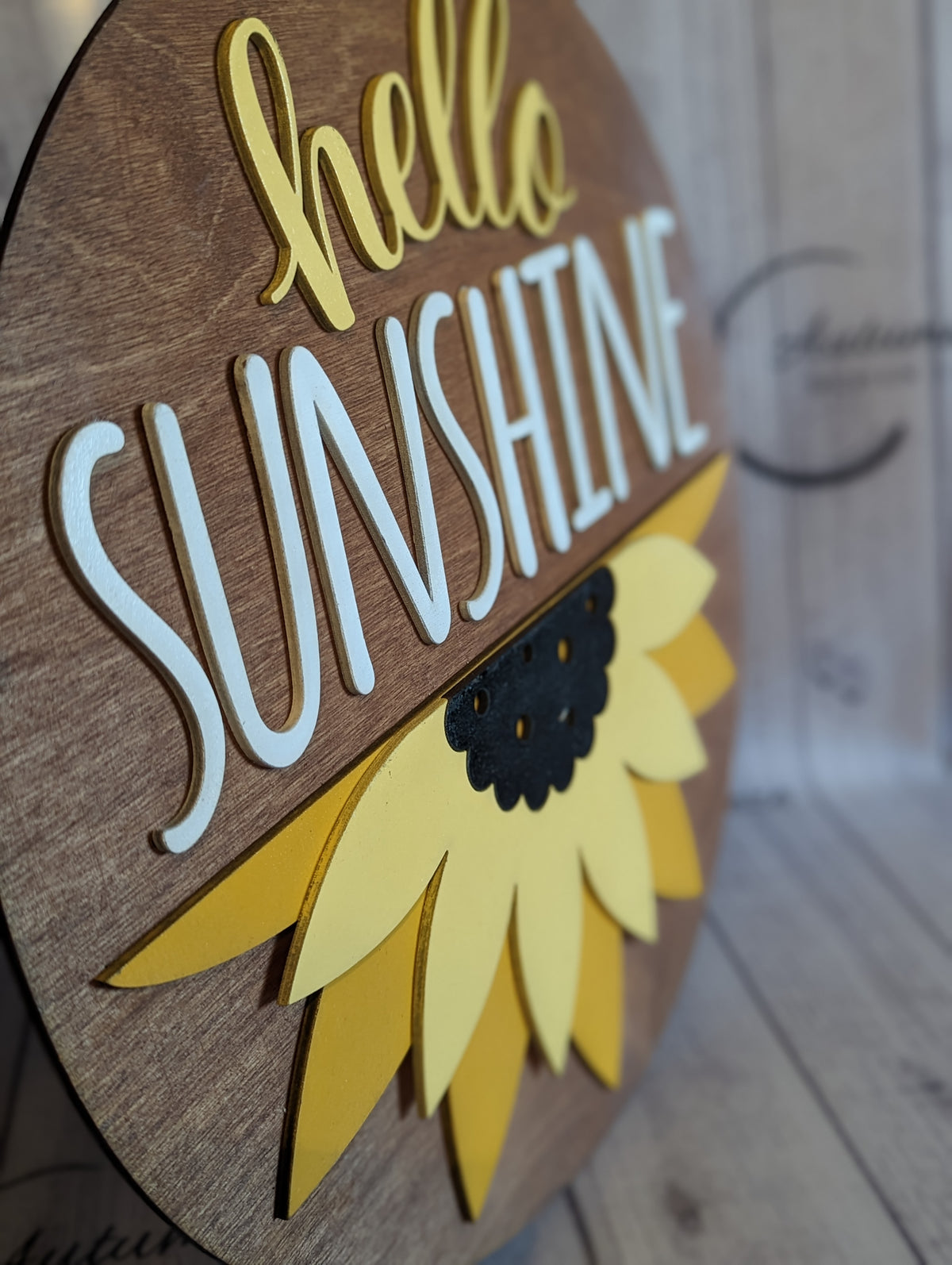 Hello sunshine round