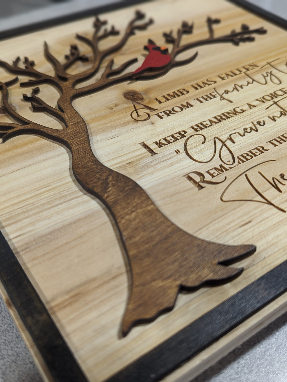 Limb Has Fallen  Plaque