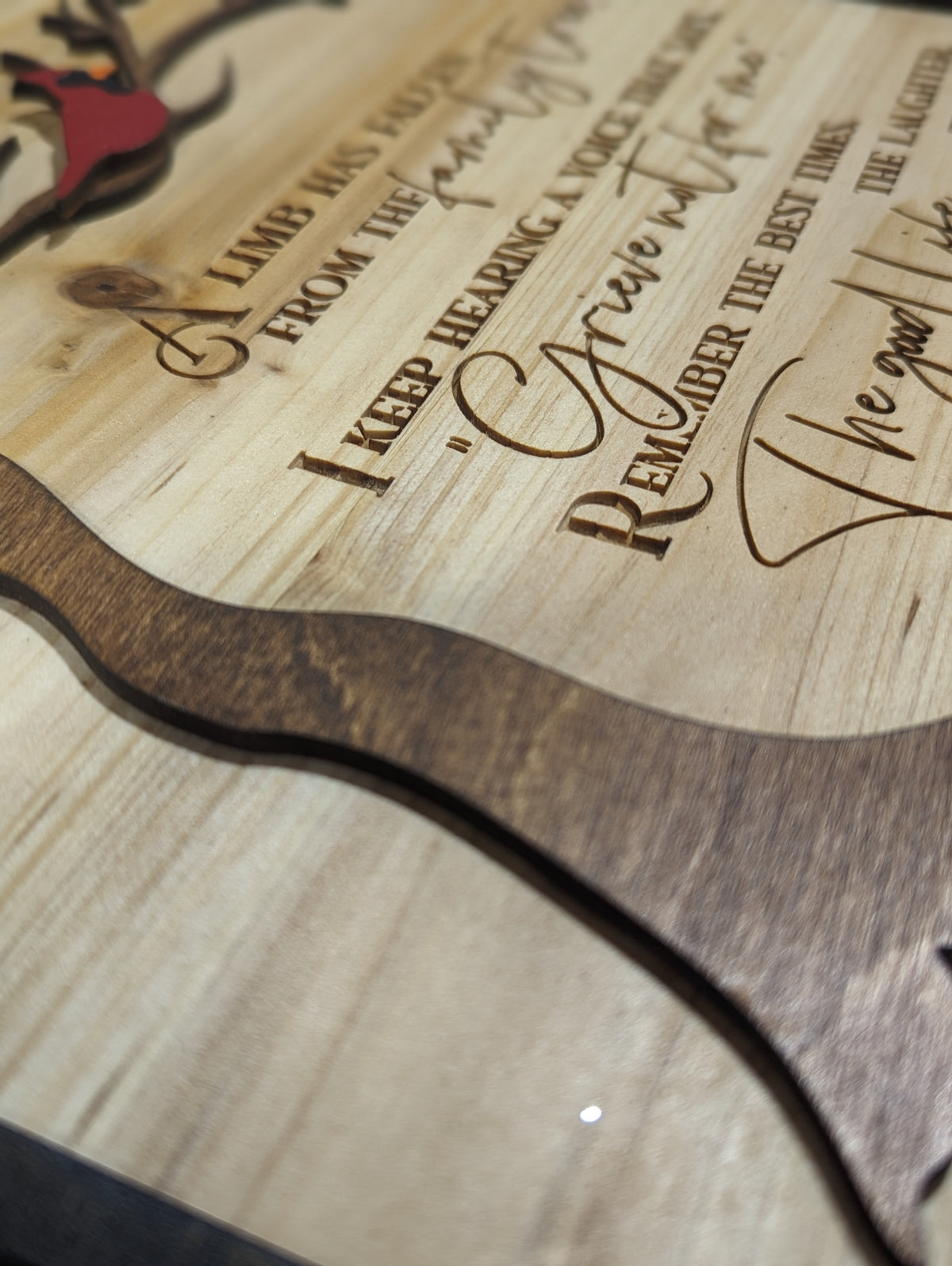 Limb Has Fallen  Plaque