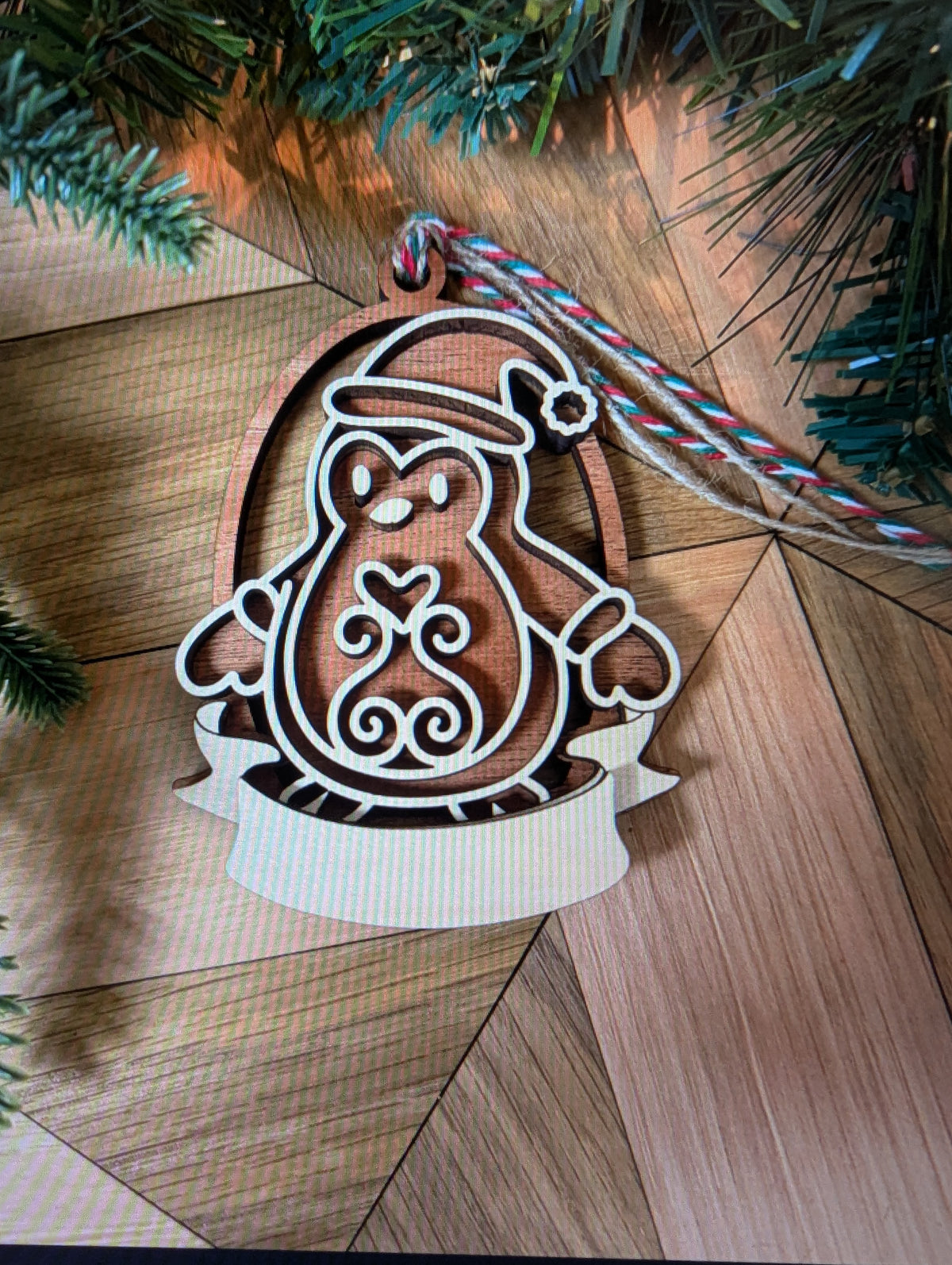 Personalized Gingerbread Cookie Ornaments | Christmas Tree Decor | Custom Name Ornament