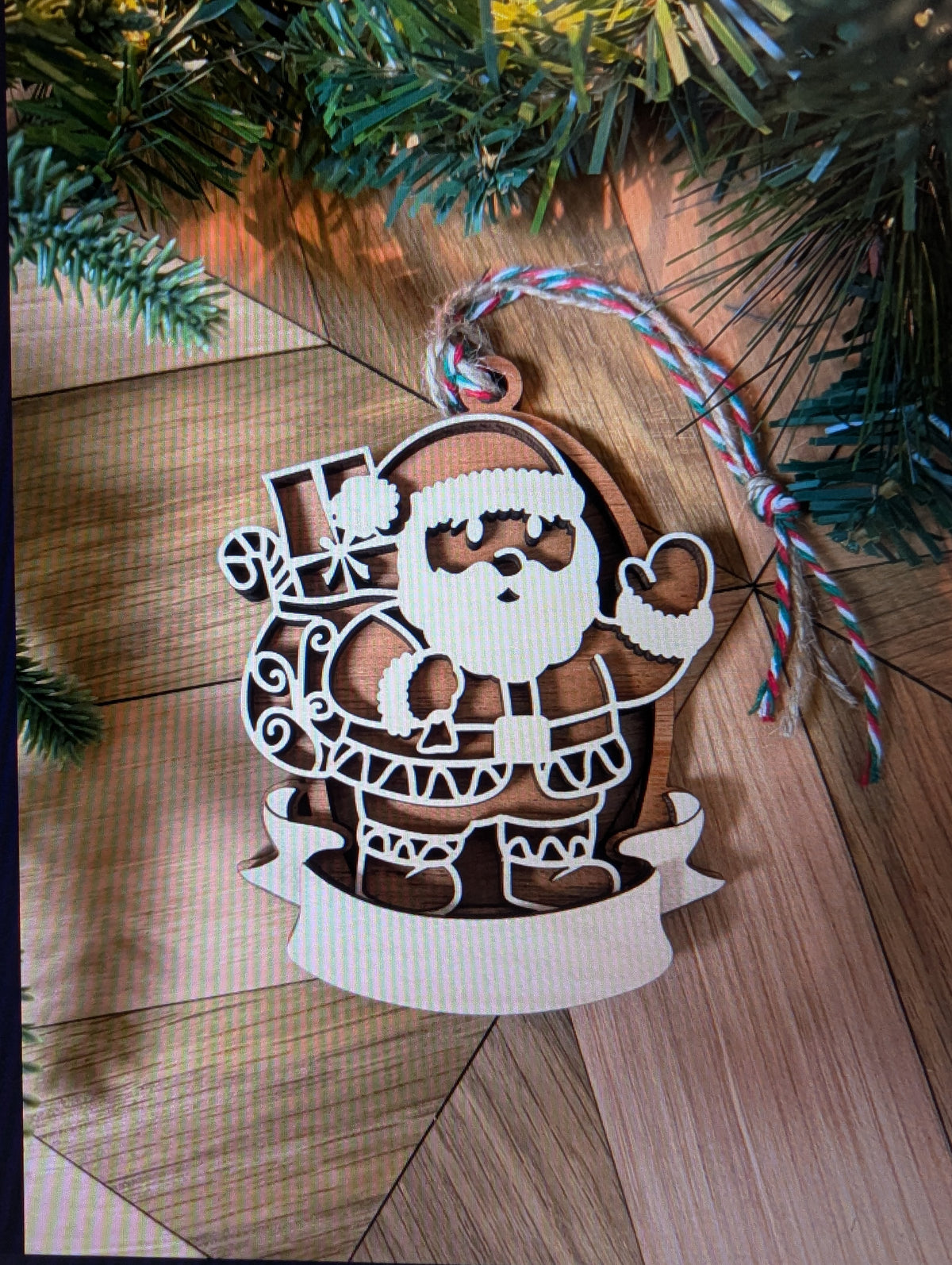 Personalized Gingerbread Cookie Ornaments | Christmas Tree Decor | Custom Name Ornament