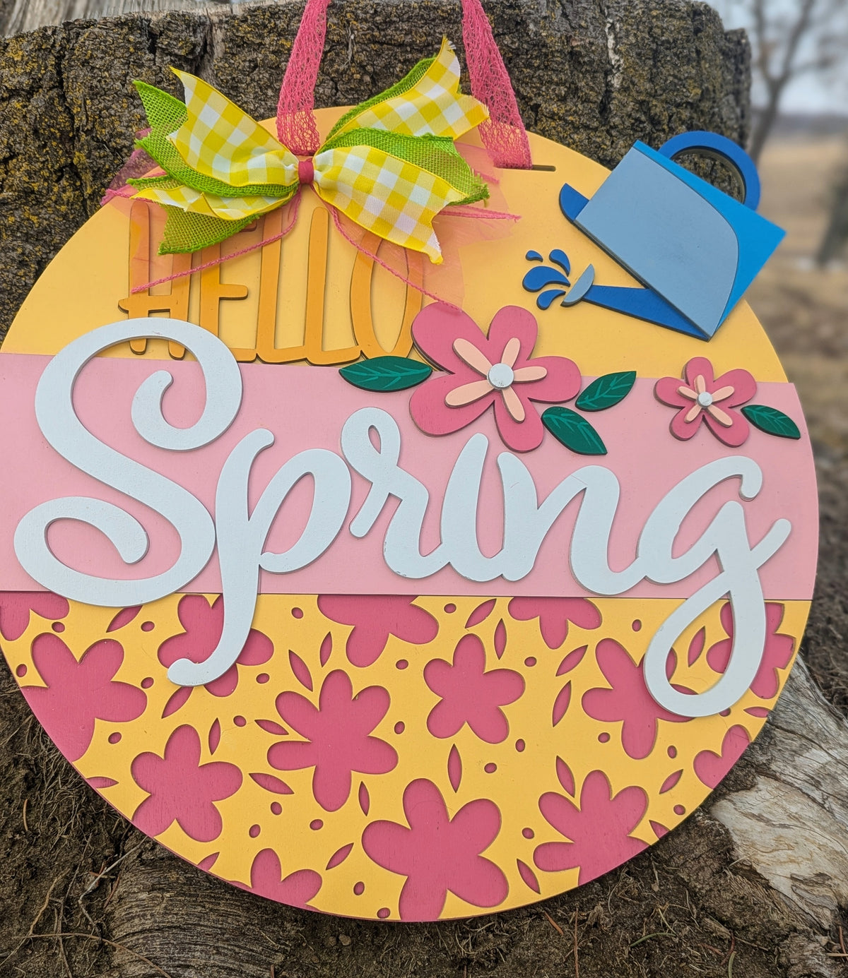 Spring Door round