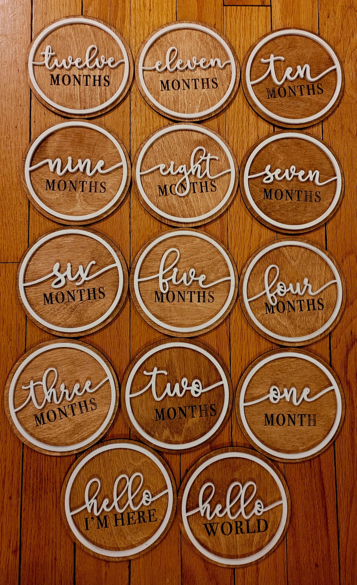 Baby Milestone Discs
